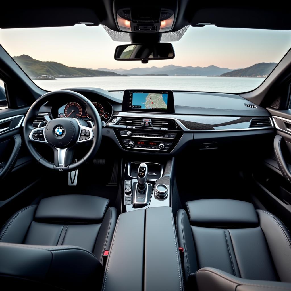 2016 BMW 520i Interior
