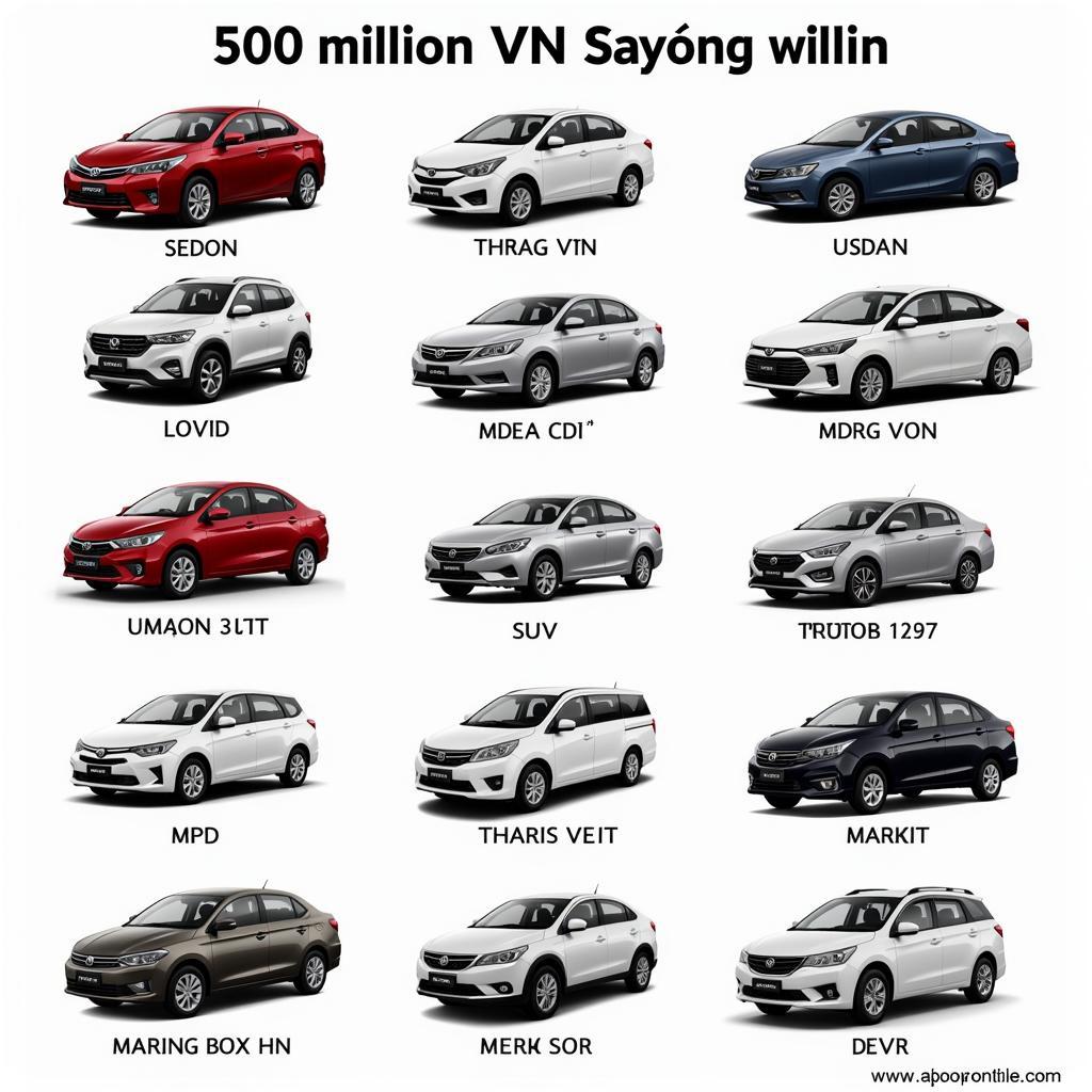 Voiture à 500 millions de VND : Le choix optimal pour vos déplacements