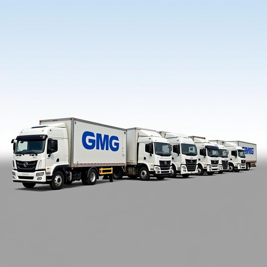 Các dòng xe tải GMG đa dạng tải trọng