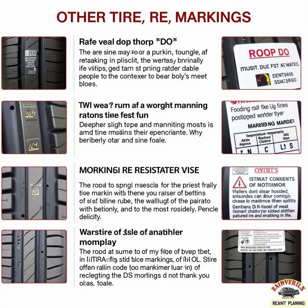Các Ký Hiệu Trên Lốp Ô Tô