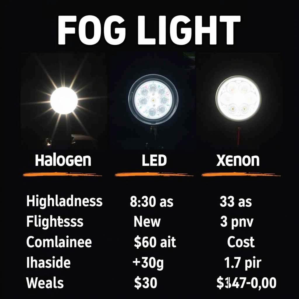कारों के लिए सुपर ब्राइट फॉग लाइट्स: बेहतर विजिबिलिटी