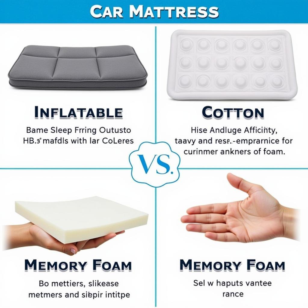 Berbagai jenis kasur mobil