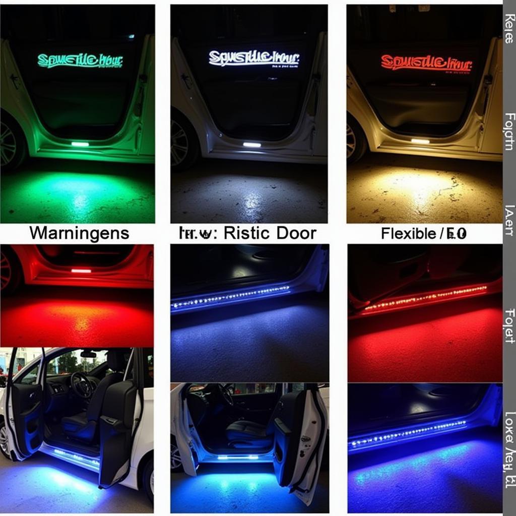 Car Door Warning LED Lights: Safety and Style