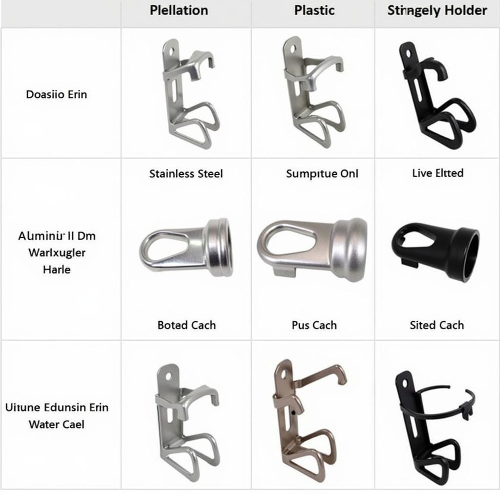 Các loại giá treo bình nước xe máy