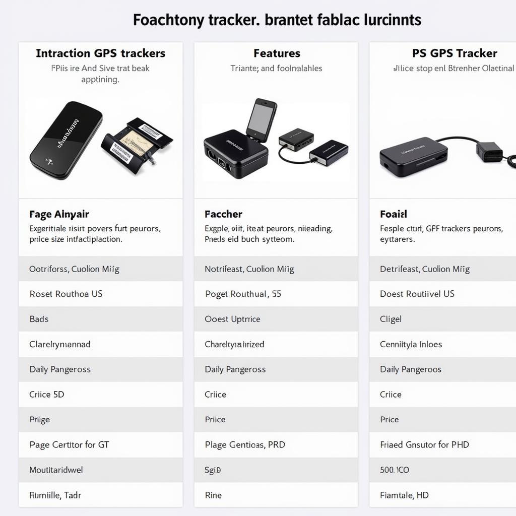 Các loại thiết bị định vị ô tô khác nhau với nhiều mức giá