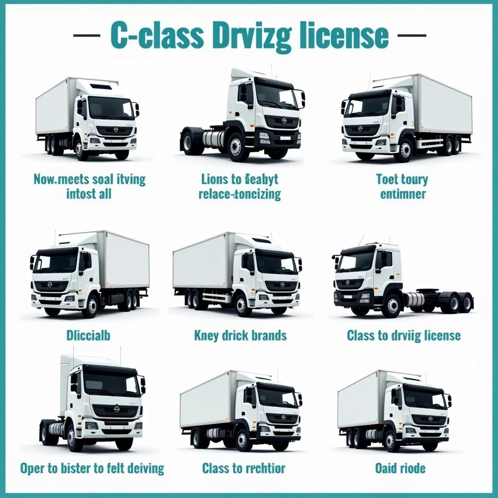 Truck Types Suitable for Class C License