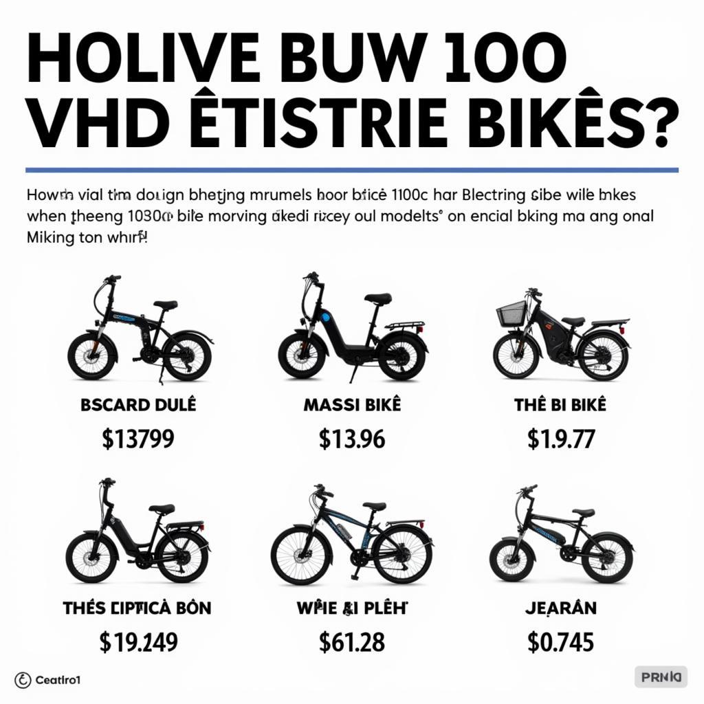 Các mẫu xe đạp điện phổ biến trên thị trường