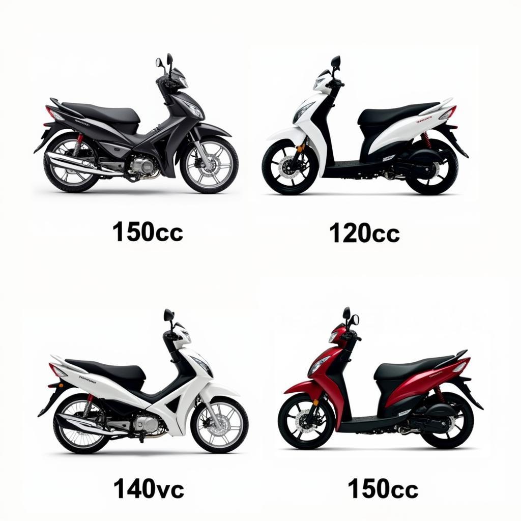 Các phiên bản Honda Vario 125 và 150