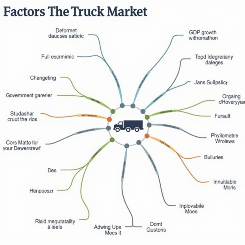 Các yếu tố ảnh hưởng đến thị trường xe tải