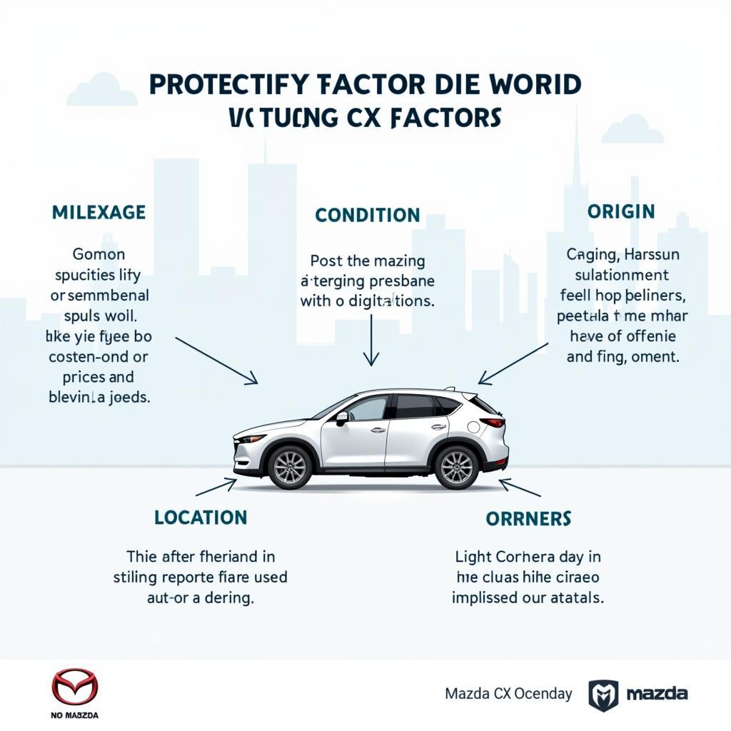 Các yếu tố ảnh hưởng đến giá CX5 cũ