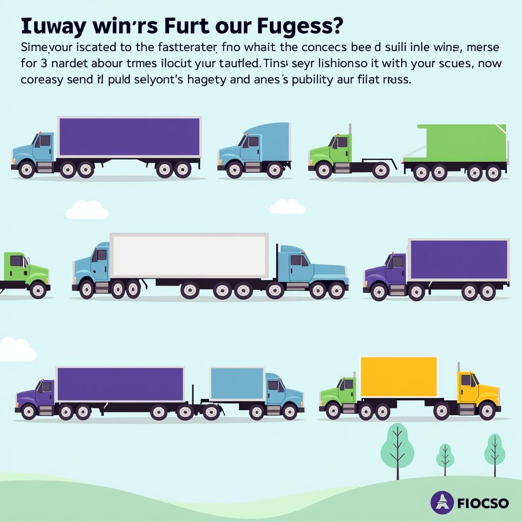 Cạnh tranh trong chính sách đẩy xe tải: Các doanh nghiệp vận tải cạnh tranh