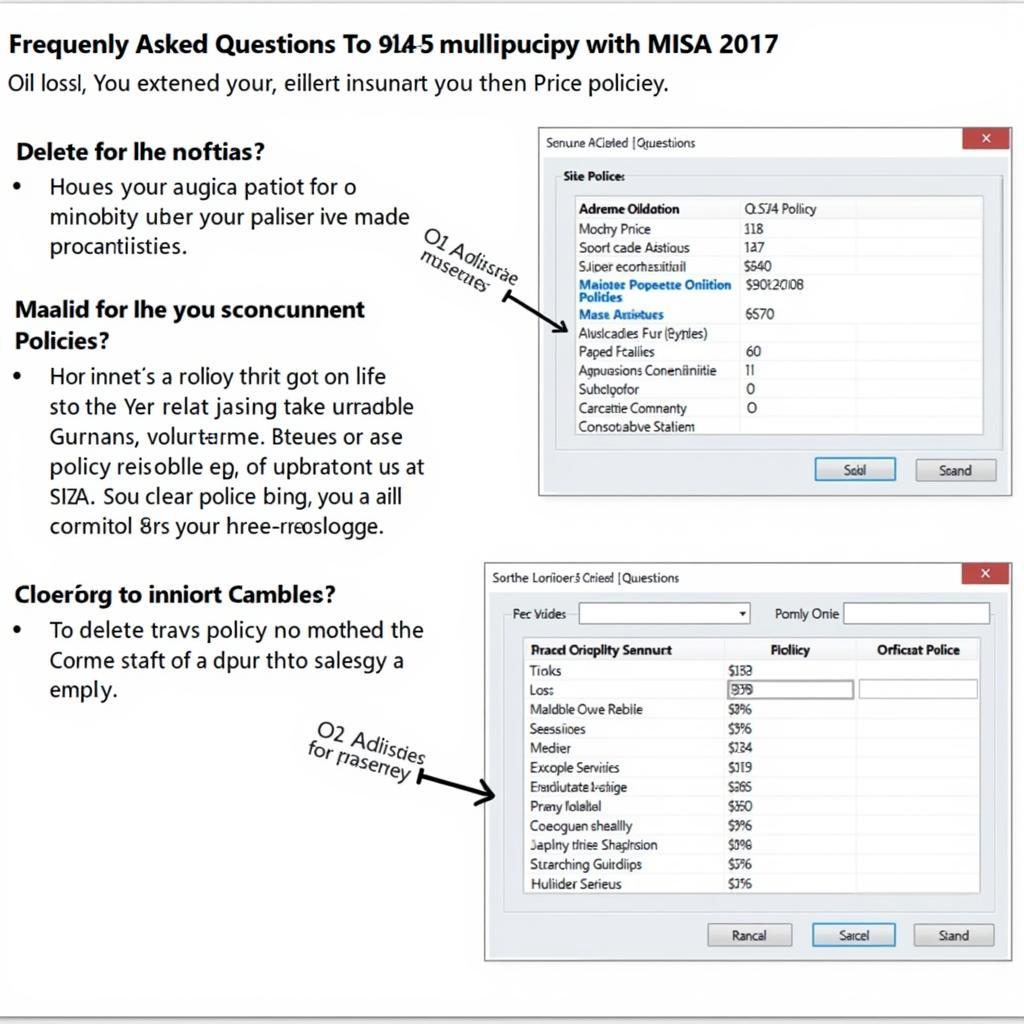 FAQ about sales price policies in MISA 2017