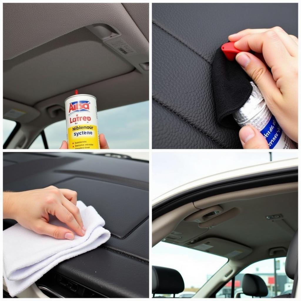 Chăm sóc trần da xe ô tô đúng cách