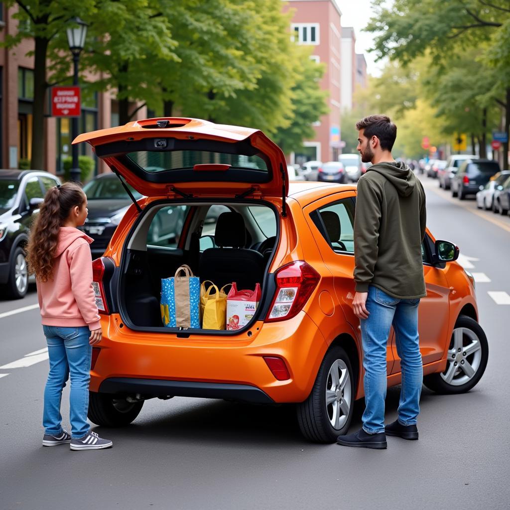 Chevrolet Spark dành cho gia đình