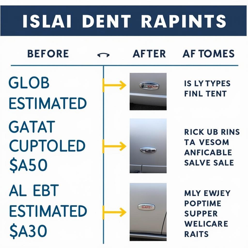 Chi phí chữa móp xe ô tô