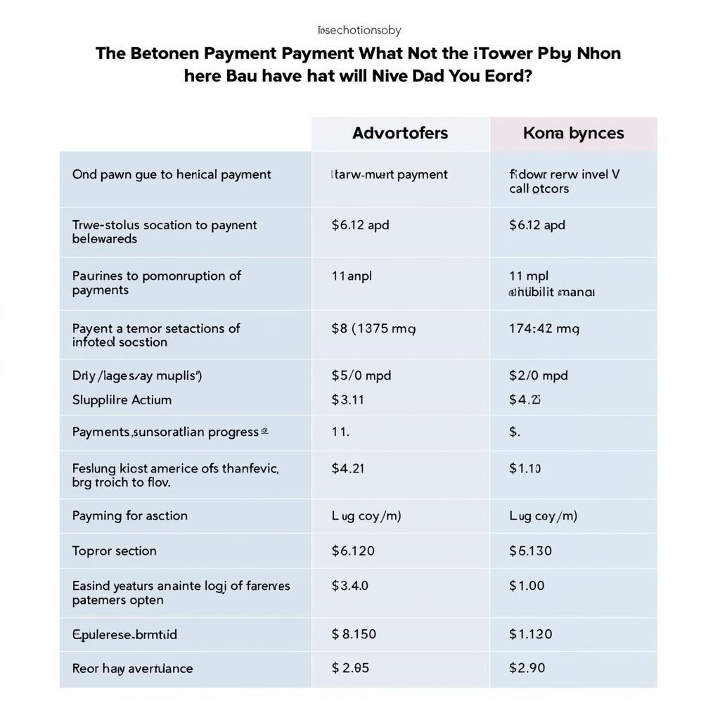 Phương thức thanh toán i Tower Quy Nhơn