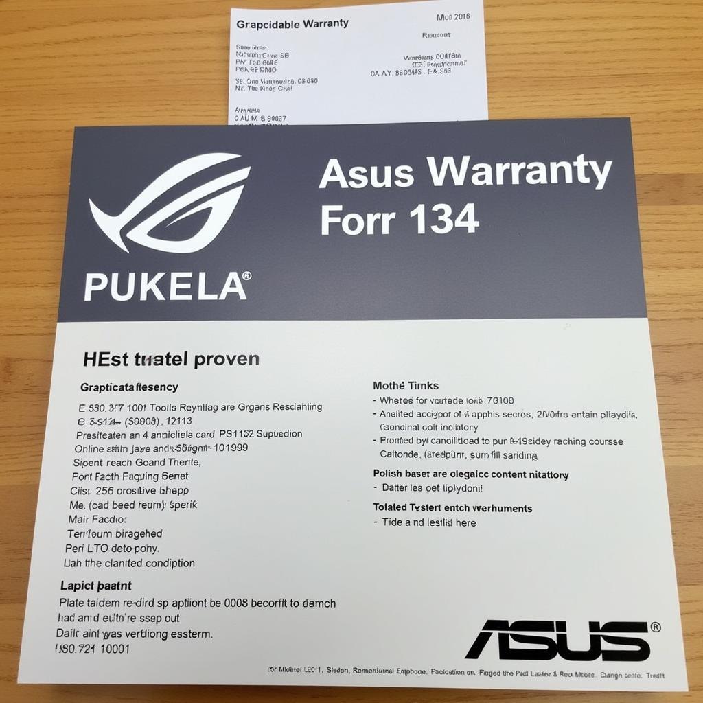 Chính Sách Bảo Hành Card Màn Hình Asus 2018