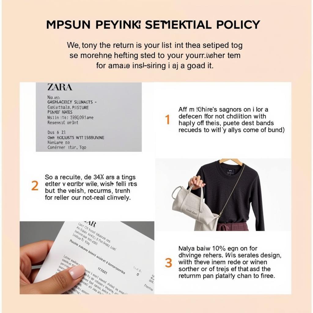 Lưu ý quan trọng khi đổi trả hàng Zara