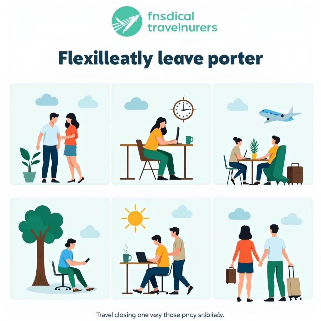 Chính sách nghỉ lễ linh hoạt công ty du lịch.