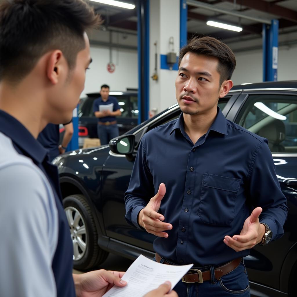 Chọn gara ô tô uy tín tại Hà Nội