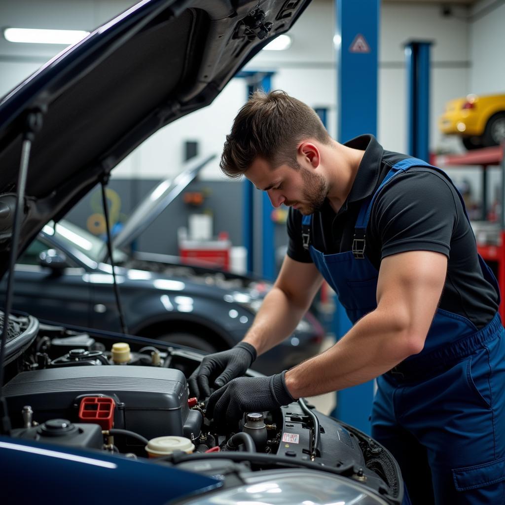 Chọn gara sửa chữa ô tô uy tín