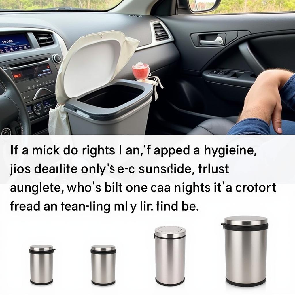 Escolha um cesto de lixo para carro adequado ao tamanho, material, design e funcionalidades para garantir a higiene e estética do interior do veículo.