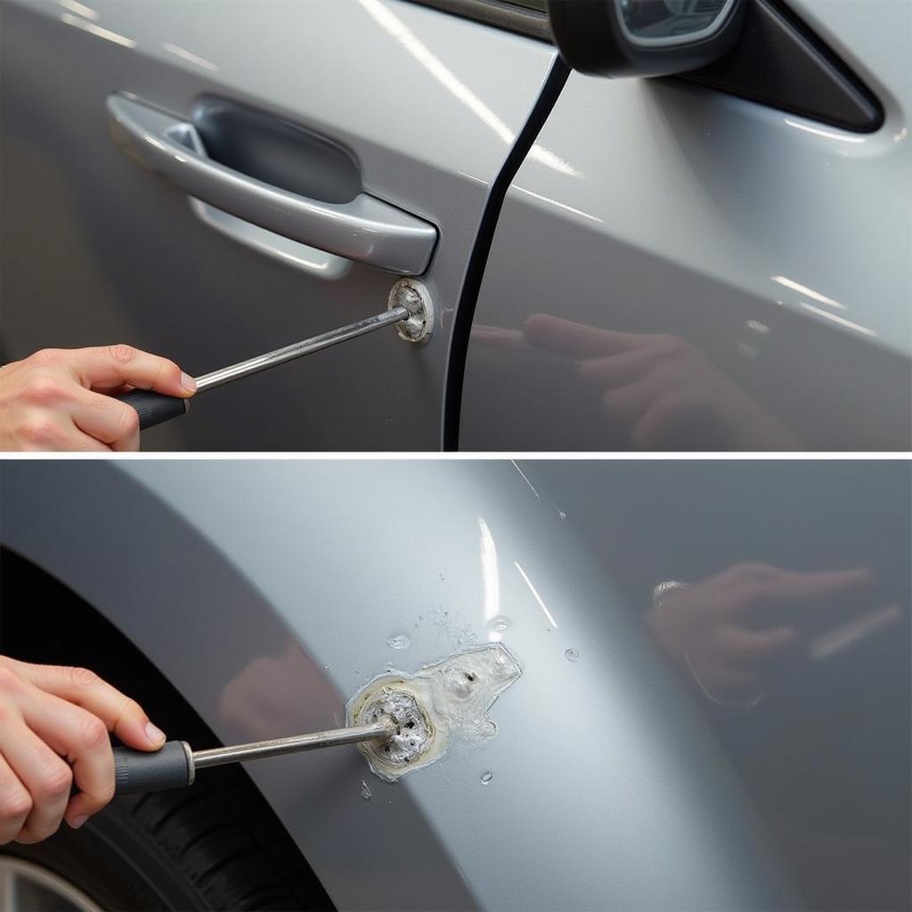 Chữa Móp Xe Ô Tô: Giải Pháp Khôi Phục Vẻ Đẹp Xế Yêu