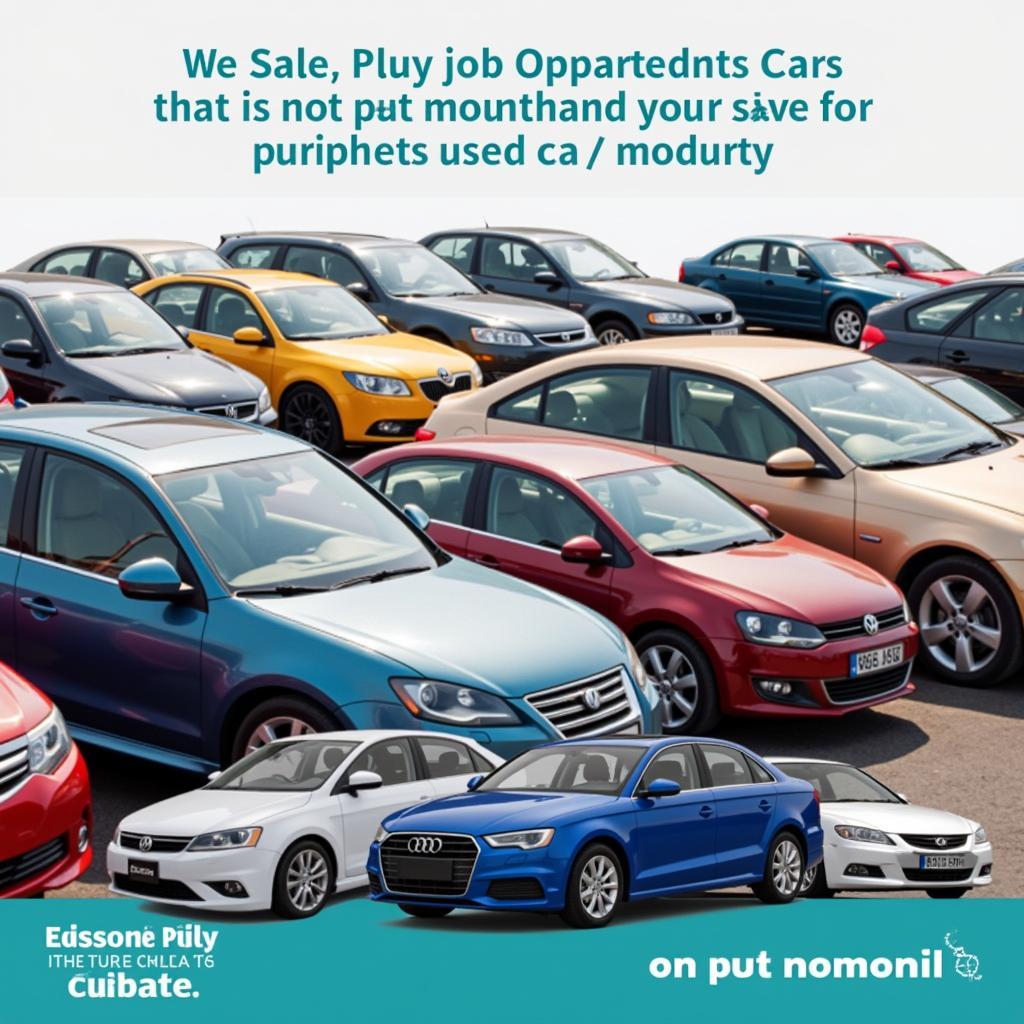 Tuyển Nhân Viên Bán Ô Tô Cũ: Cơ Hội Nghề Nghiệp Hấp Dẫn
