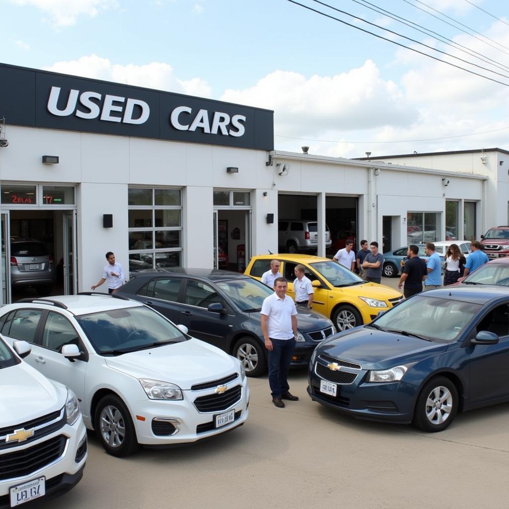 Reputable used car dealership in Hai Phong