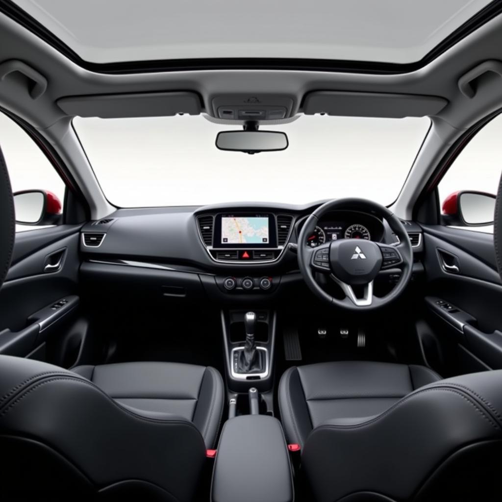 Đánh giá xe Attrage CVT nội thất