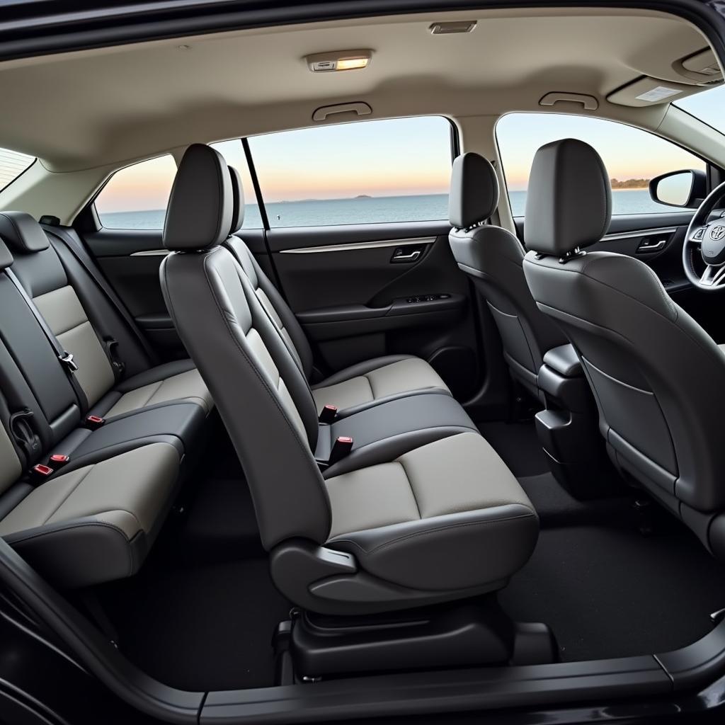 Đánh giá nội thất xe Vios 2017: Rộng rãi, thoải mái, tiện nghi cơ bản