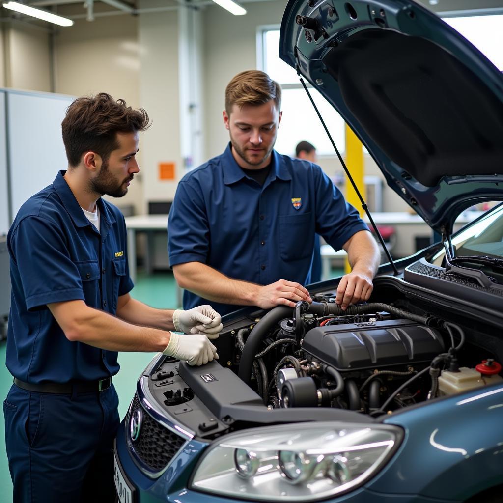 Auto assembly training