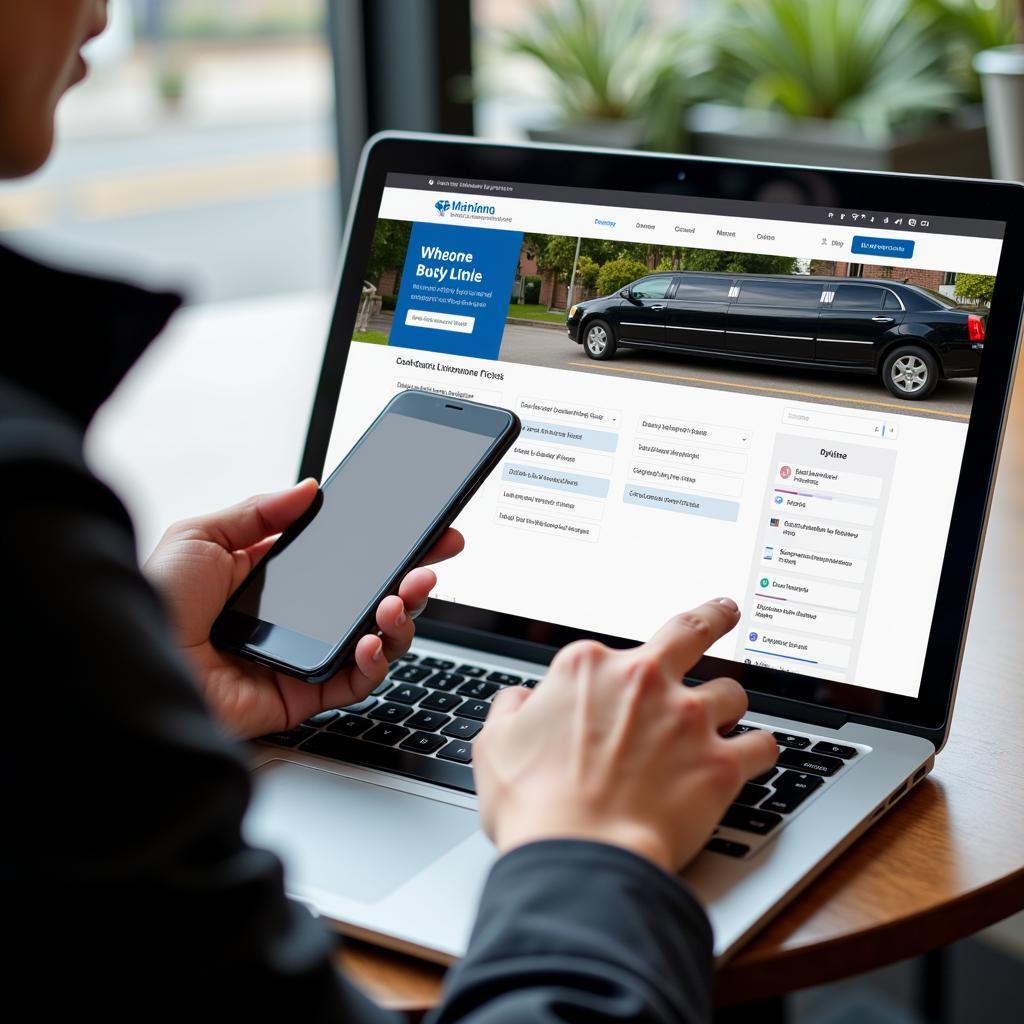 Đặt Vé Xe Limousine Online Tiện Lợi