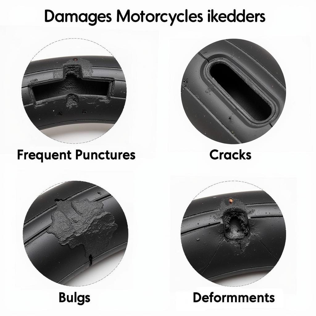 Dấu hiệu cần thay săm xe máy