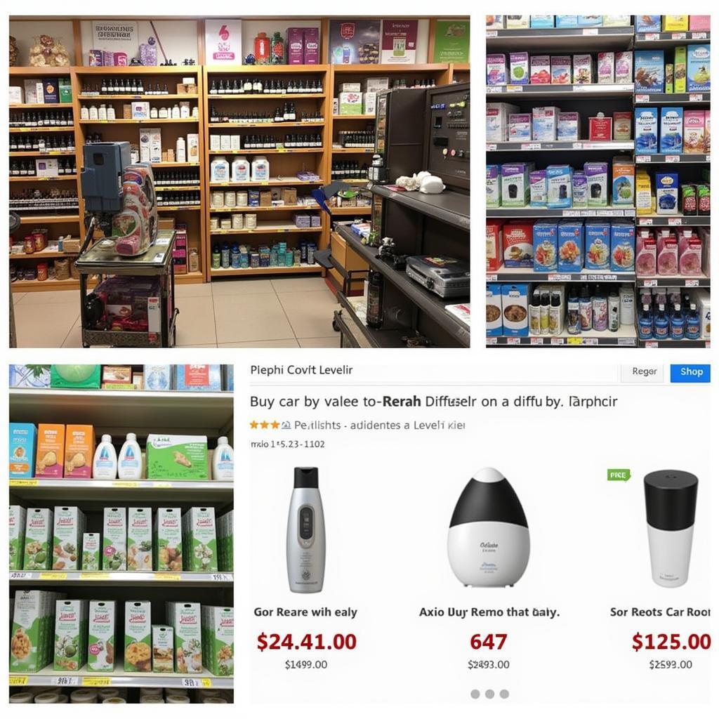 Địa điểm mua tinh dầu treo xe ô tô tại Hà Nội