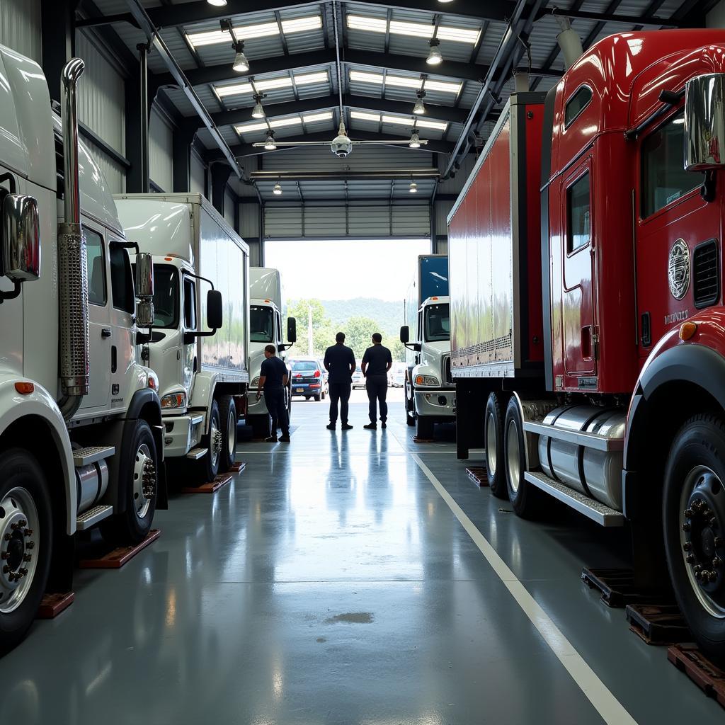 Dịch vụ bảo dưỡng xe tải định kỳ tại xưởng