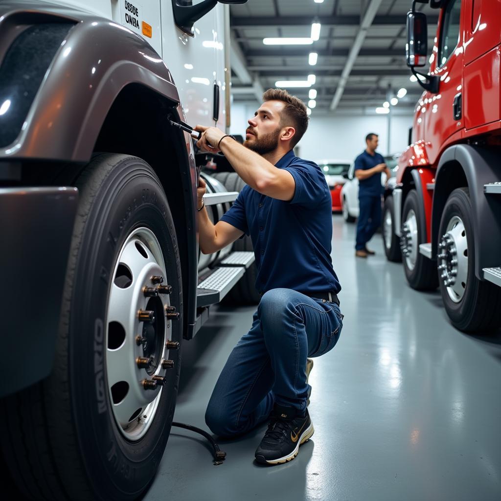 Dịch vụ hậu mãi chu đáo của XE TẢI HÀ NỘI bao gồm bảo hành, bảo trì, sửa chữa chuyên nghiệp.