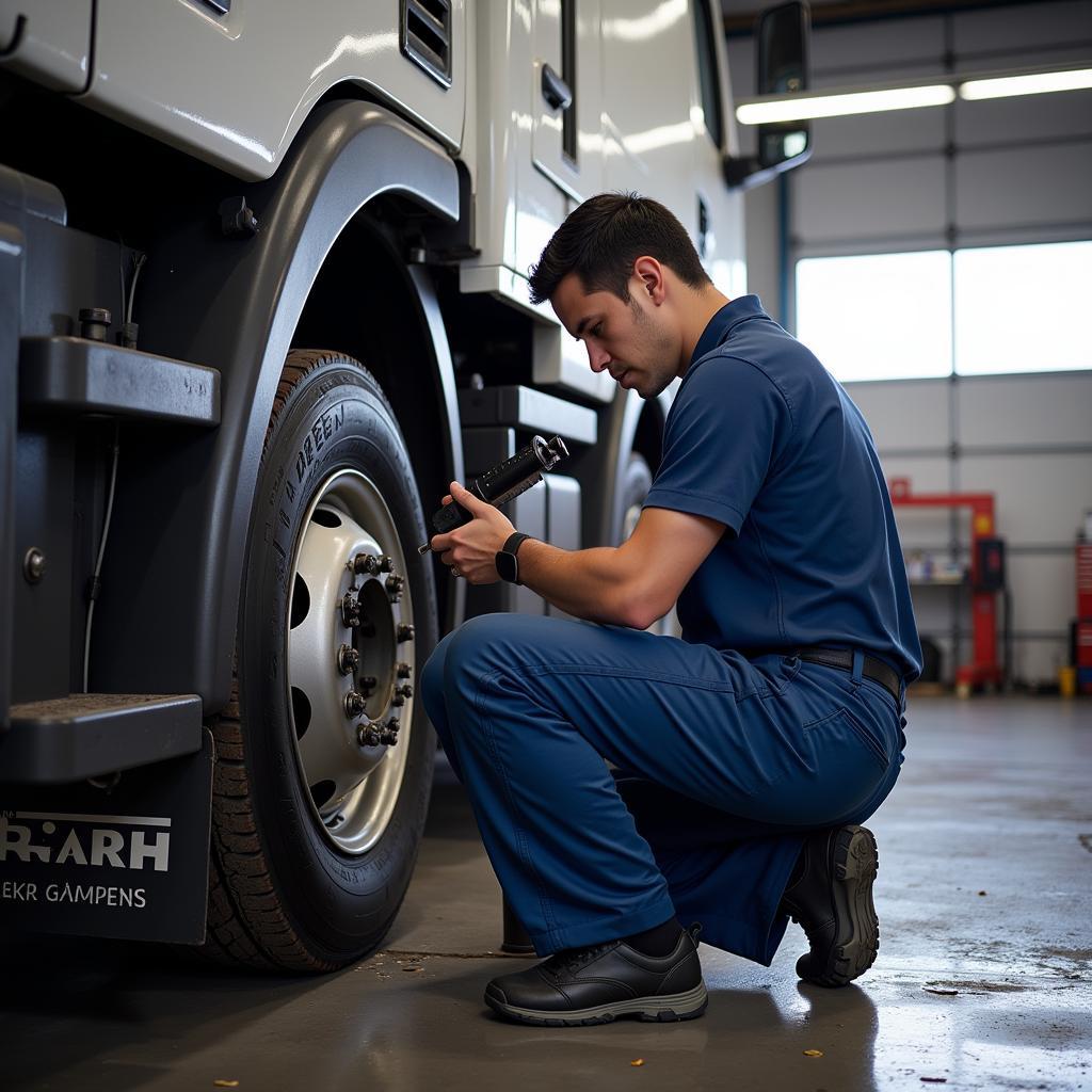 Dịch vụ hậu mãi xe tải Tran Anh