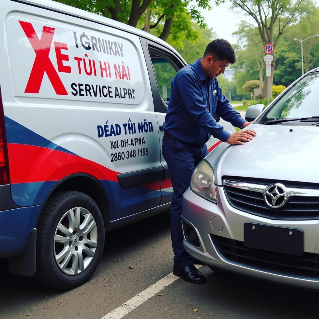 Dịch vụ kích điện ô tô chuyên nghiệp tại XE TẢI HÀ NỘI