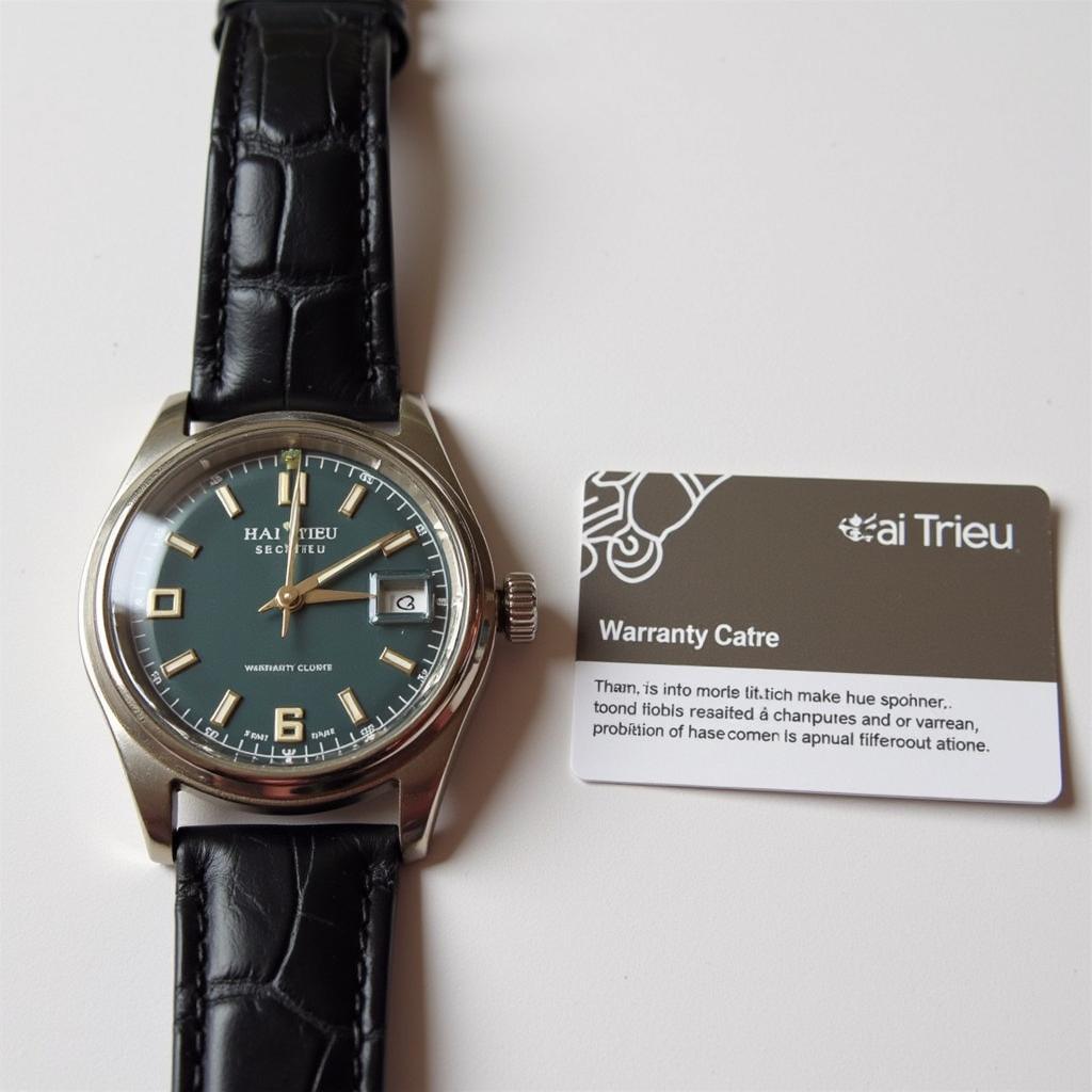 Chính Sách Bảo Hành Đồng Hồ Hải Triều