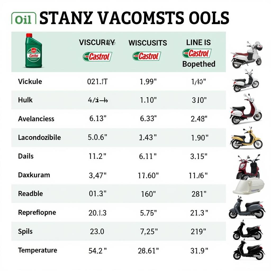Giá Dầu Castrol Xe Ga: Lựa Chọn Tối Ưu Cho Chiến Mã Của Bạn