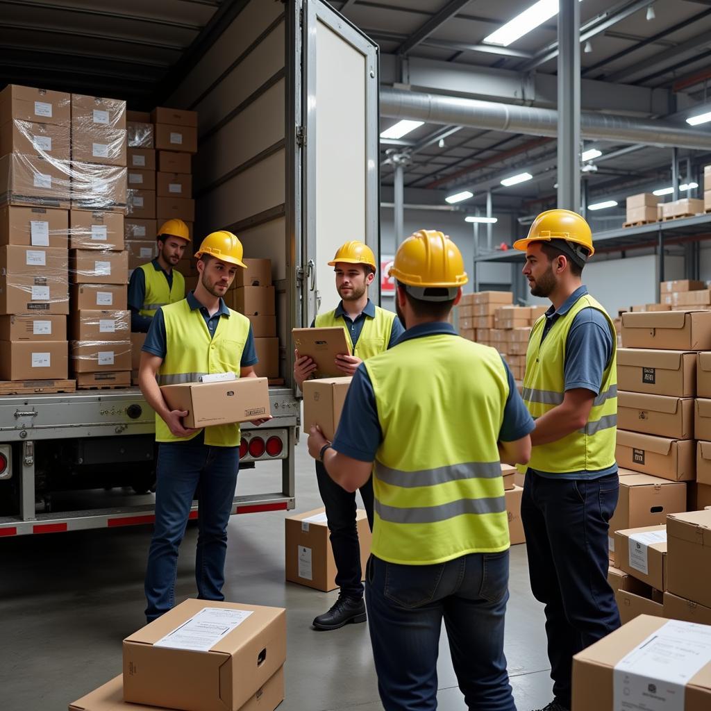 Efficient book delivery team