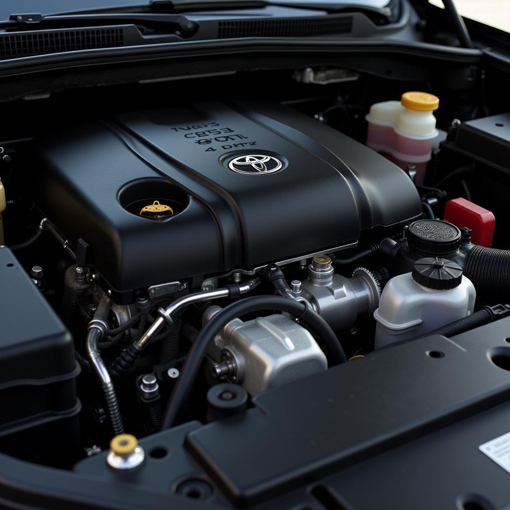 Powerful and fuel-efficient engine of the Toyota Fortuner