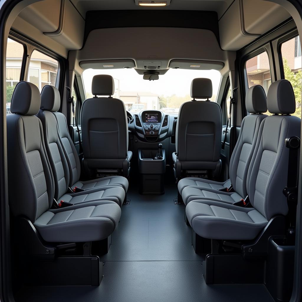 2018 Ford Transit 16-Seater Interior