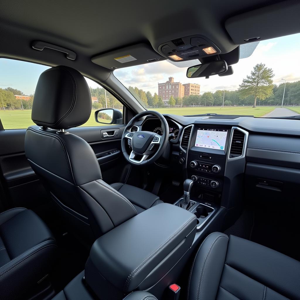 Ford Wildtrak 2019 Nội Thất