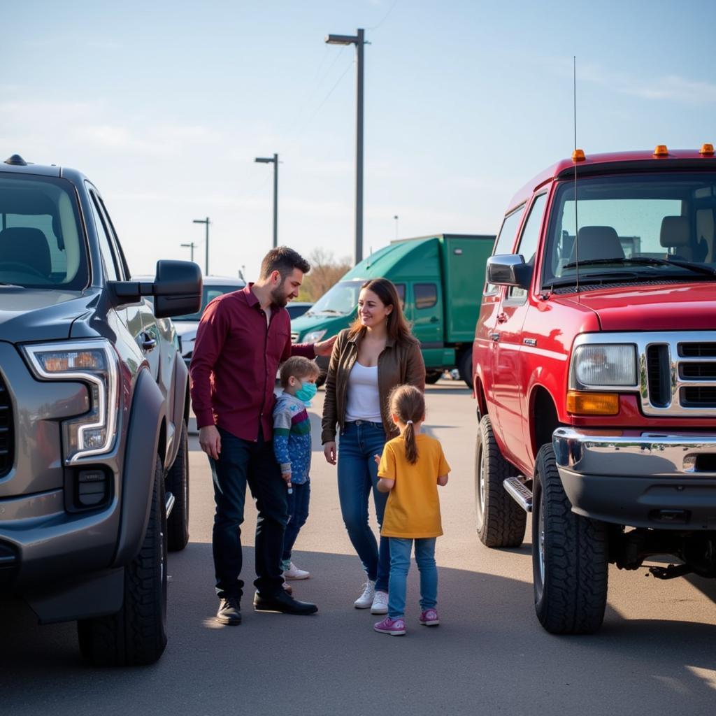 Gia Đình Chính Sách Mua Xe Tải