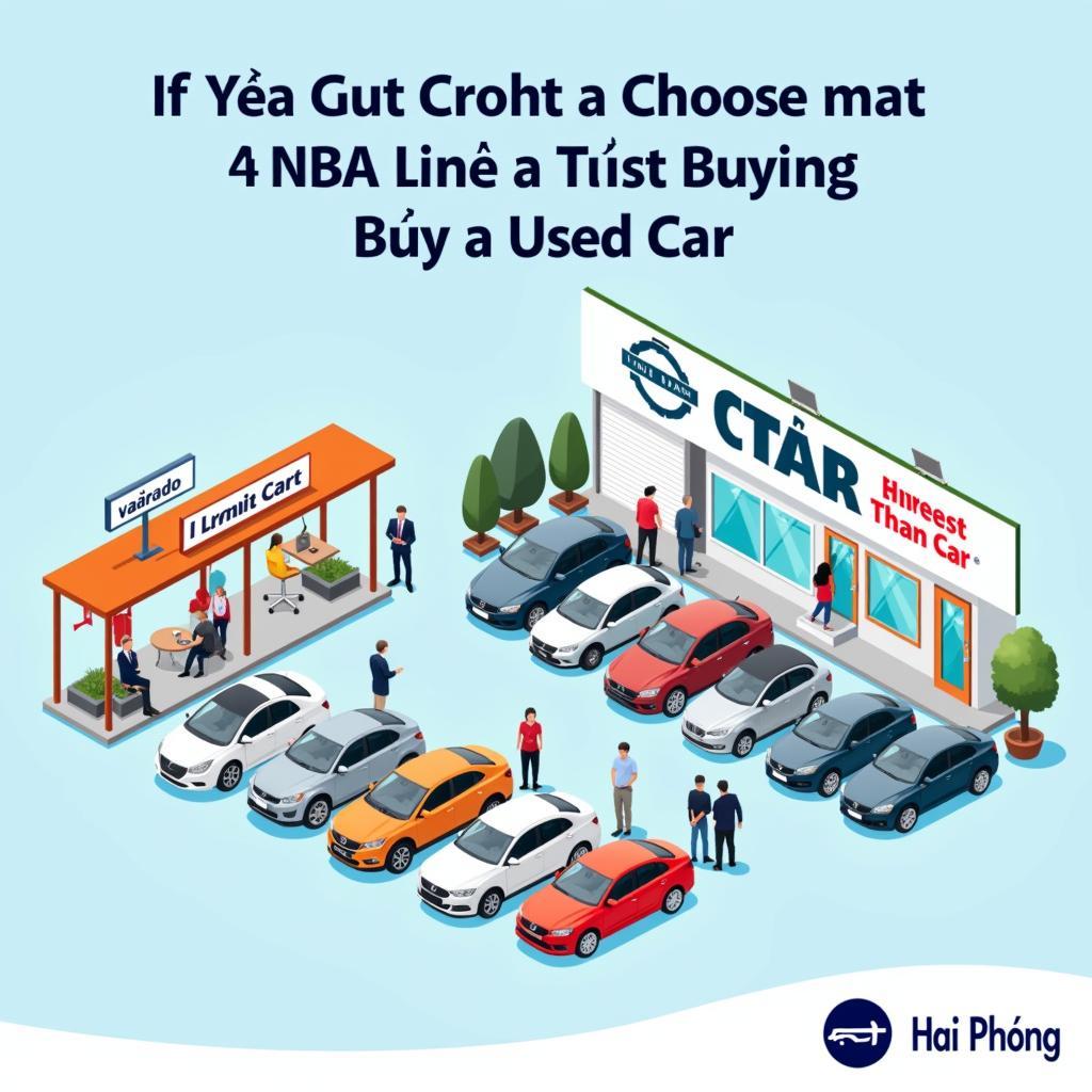 Choosing a reputable used car dealership in Hai Phong