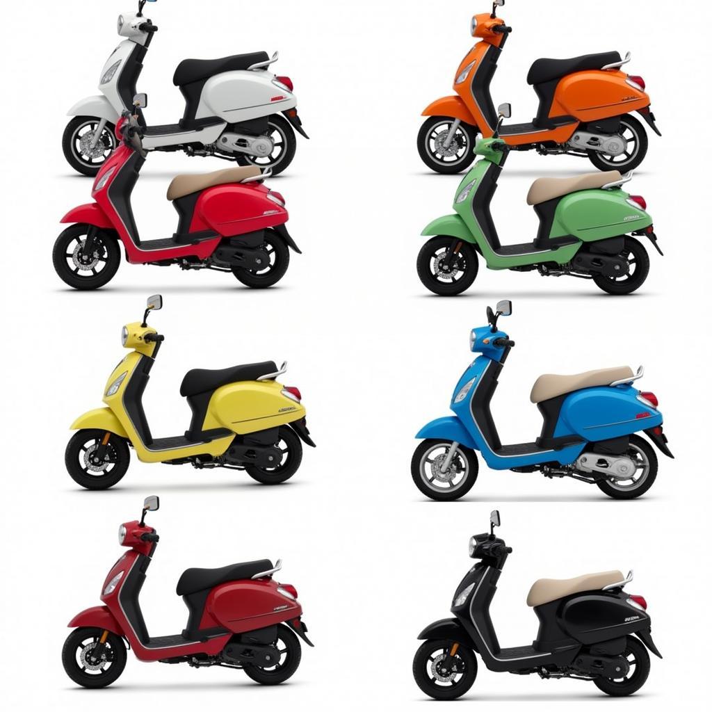 Honda AB 150 in Various Colors