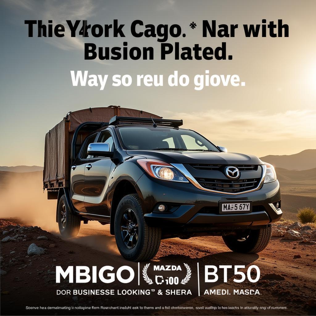 Giá xe Mazda BT50 bán tải bền bỉ