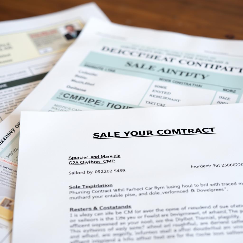 Các giấy tờ cần thiết khi mua bán xe ô tô cũ